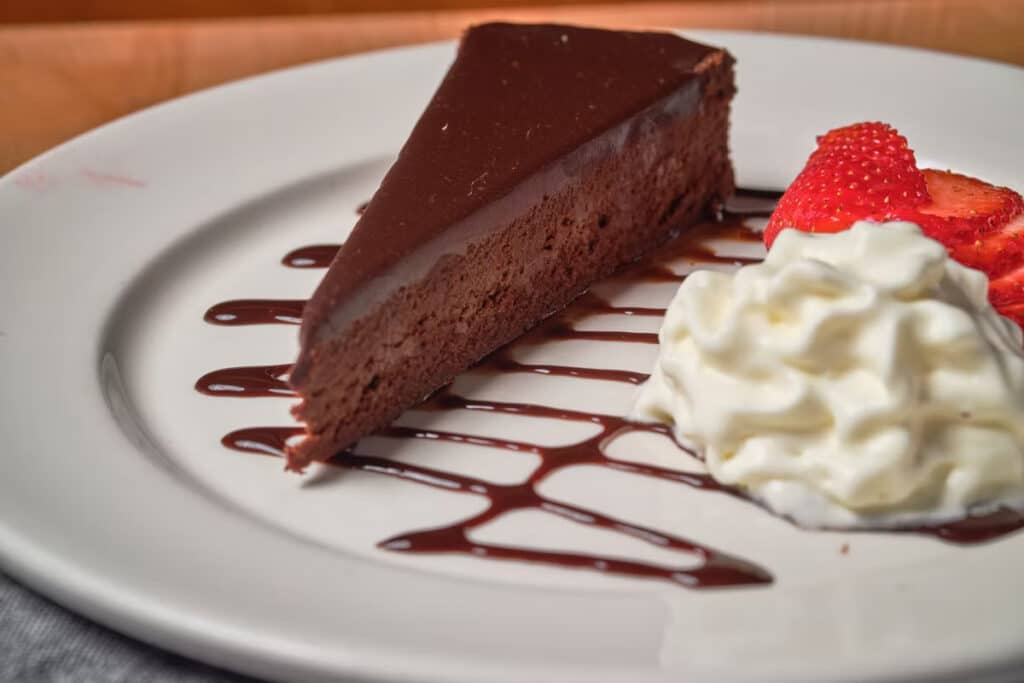 Bertucci's Brick Oven Pizza & Pasta chocolate cake