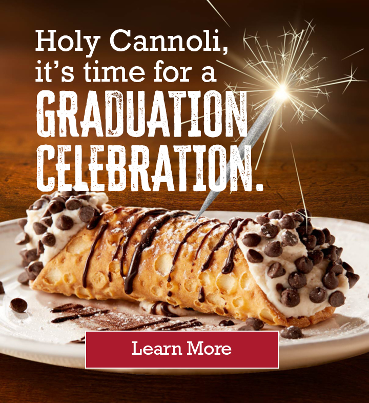 Holy Cannoli, it's time for a Graduation Celebration