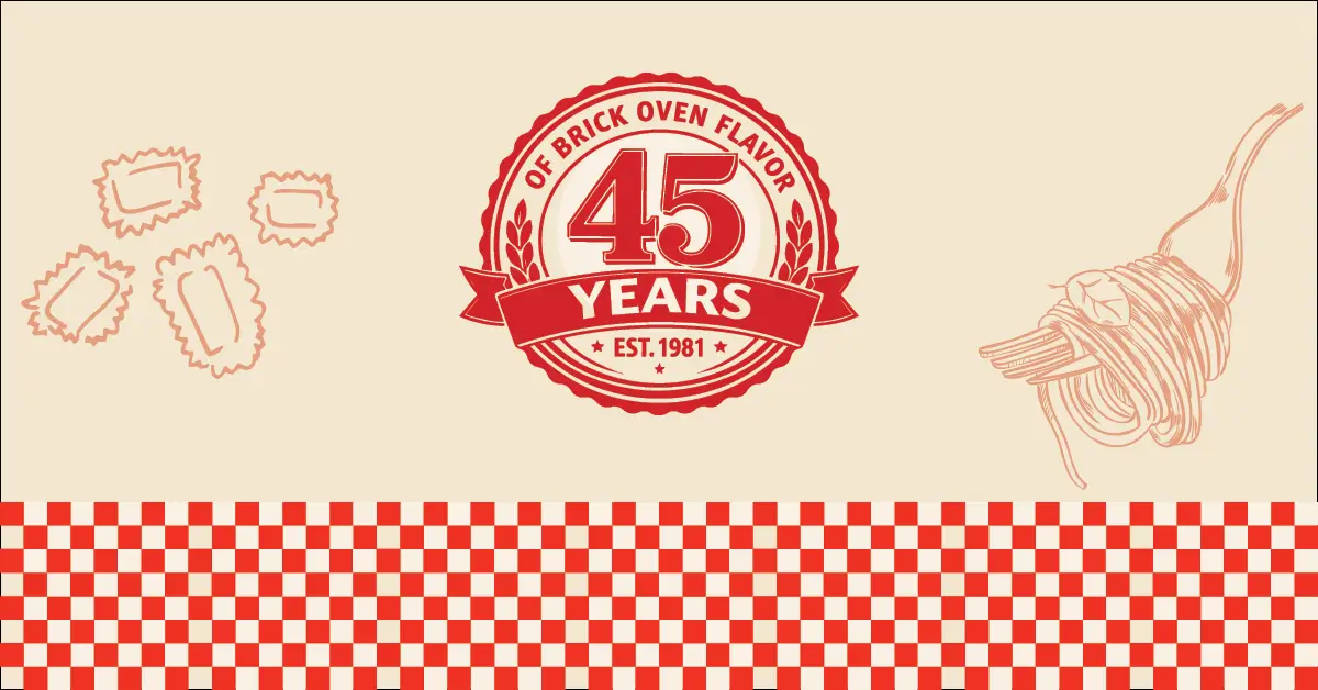 Bertucci’s 45th Anniversary