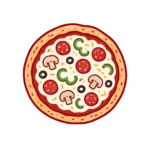 icon of a pizza