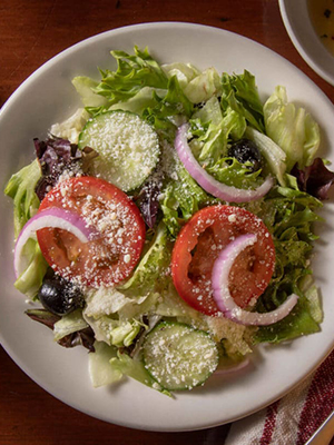 Closeup of Bertucci's Insalata Salad